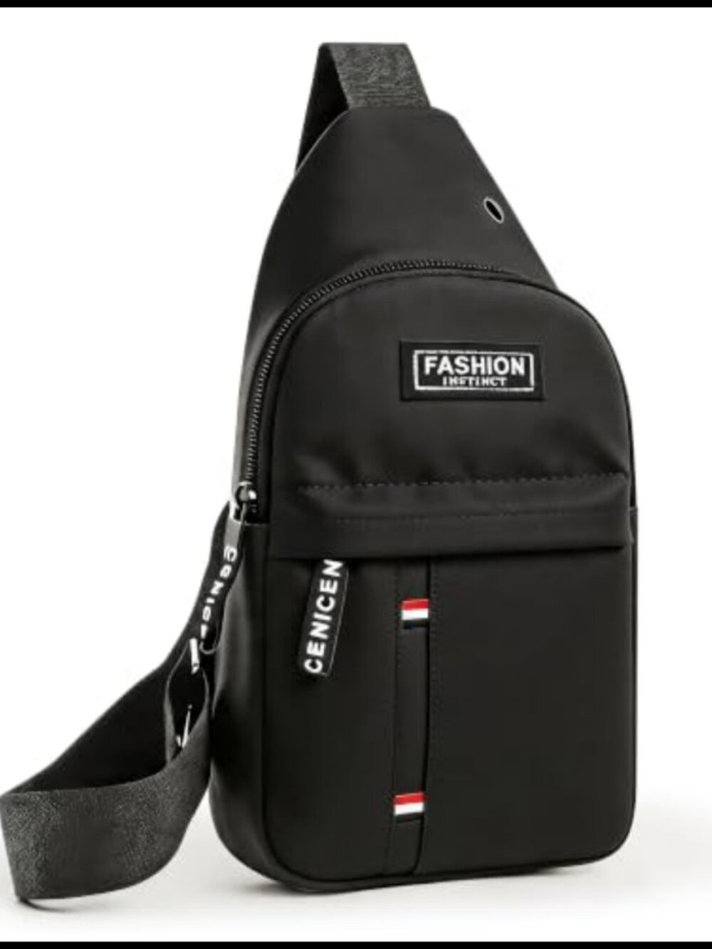 Men's Nylon Crossbody Sling Bag Multipurpose Chest Backpack Travel Hiking